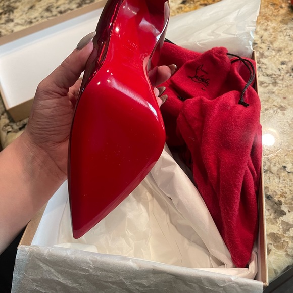 Brand New in Box Kate 100 Patent Christian Louboutins size 39.5 - Picture 6 of 8